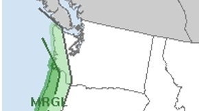 Meteorólogos prevén que un sistema de baja presión en el sur y los ciclones bomba del oeste podrían provocar tormentas eléctricas este fin de semana.