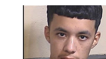 Christina López aparece arriba, al centro, en esta composición de parte de los detenidos.