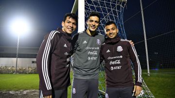 'Chucky' Lozano, 'Tecatito' Corona y Raúl Jiménez conforman el tridente ofensivo de México.