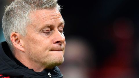 El trabajo de Ole Gunnar Solksjaer pudo llegar a su fin con el Manchester United