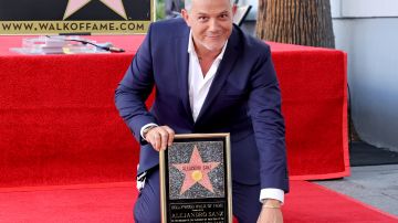 Alejandro Sanz recibe una estrella en el Hollywood Walk of Fame