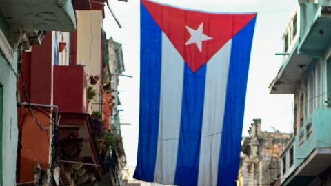 Bandera de Cuba.