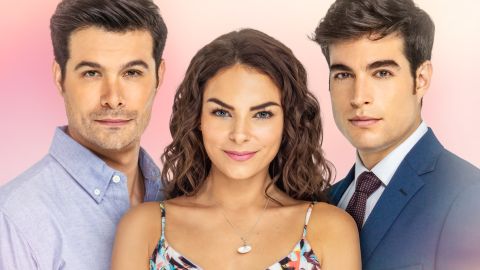 Brandon Peniche, Alejandra Robles Gil y Danilo Carrera protagonizan 'Contigo Sí'.