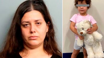 Mujer abandona a su hija en Miami
