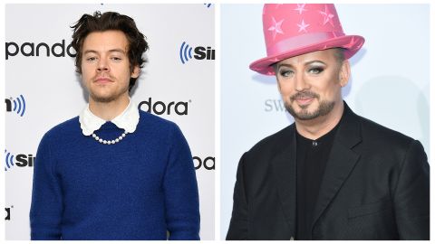 Harry Styles y Boy George