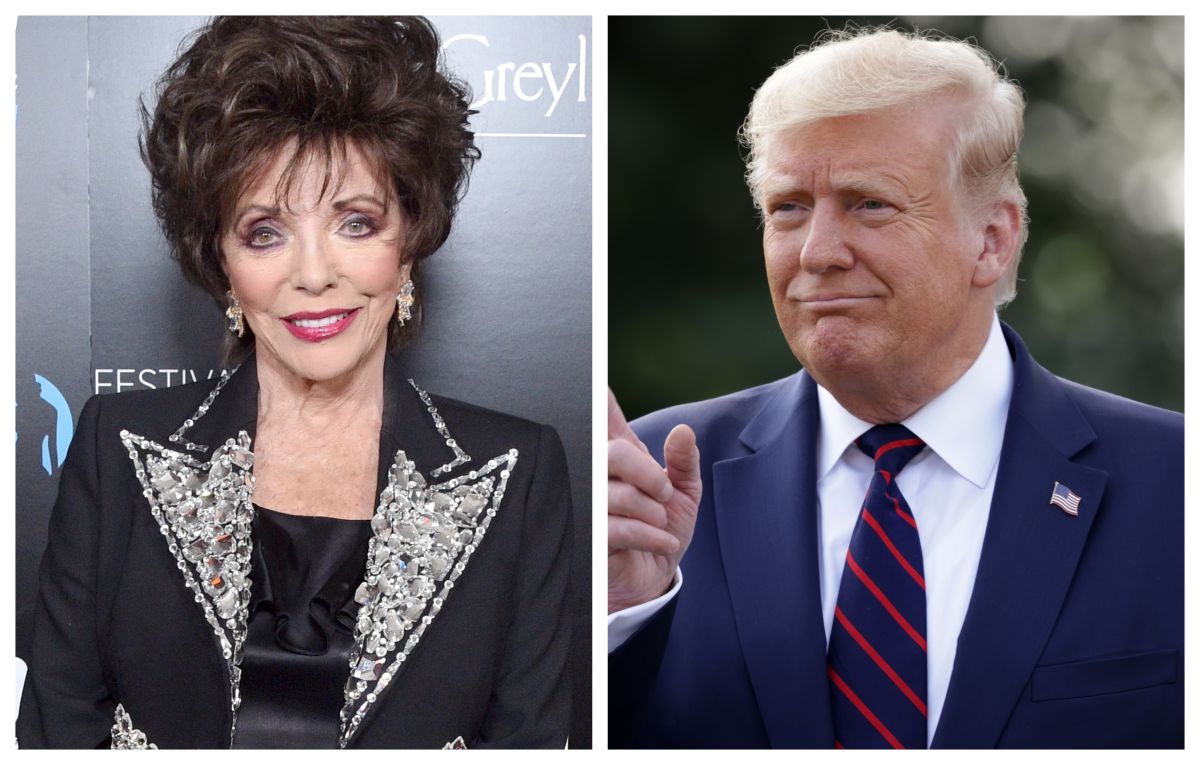 Joan Collins reveals that Donald Trump wanted to act in the series “Dynasty” and play a lover of his character