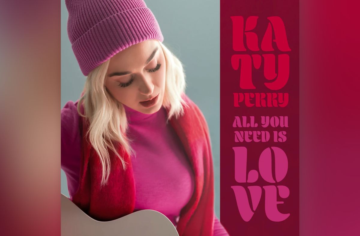 Katy Perry lanza nueva versión de canción de The Beatles ‘All You Need