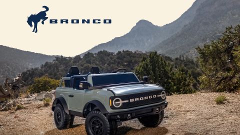 Foto del juguete Bronco eléctrico creado por Kid Trax