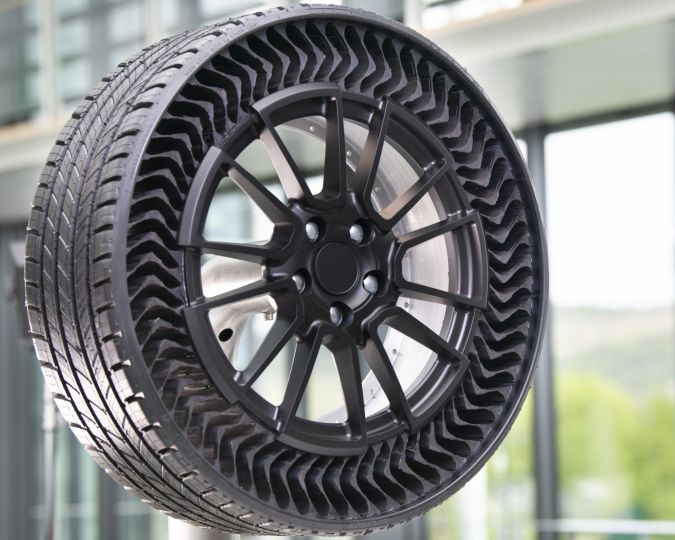 Foto del neumático UPTIS de Michelin