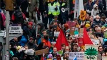 Protestas en COP26