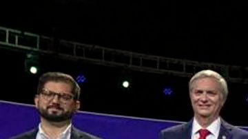 Seis de los siete candidatos que se disputan la presidencia de Chile: Gabriel Boric, José Antonio Kast, Yasna Provoste, Sebastián Sichel, Eduardo Artés y Marco Enríquez-Ominami.