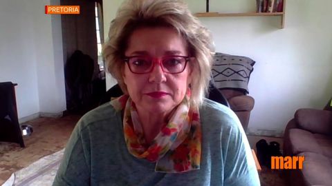 La Dra. Angelique Coetzee habló con la BBC desde Pretoria, capital ejecutiva de Sudáfrica.