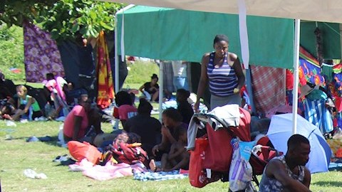 Migrantes recorren Veracruz y Chiapas rumbo a los EE.UU..
