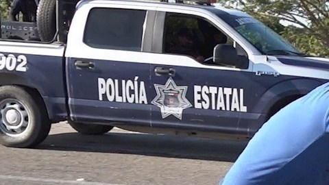 Caravana migrante llega a la comunidad de Chahuites en el Estado de Oaxaca, México.