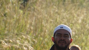 Caravana migrante recorre 12km y llega a Zanatepec, en Oaxaca, México.