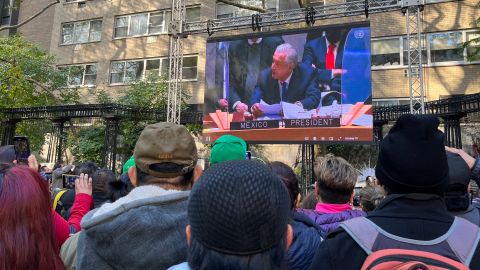 El presidente López Obrador habló de inequidad y corrupción ante la ONU.