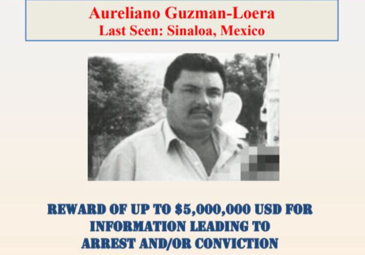 Aureliano Guzmán Loera, alias "El Guano".