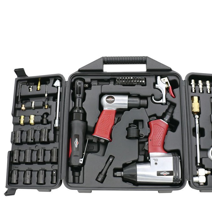 Foto de un kit de herramientas para el auto