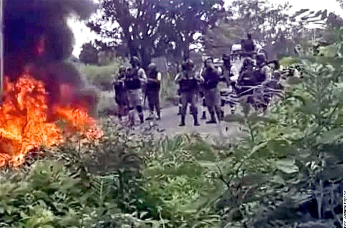 CJNG uses human shields against Mexican Army