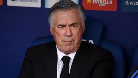 Carlo Ancelotti, entrenador del Real Madrid.