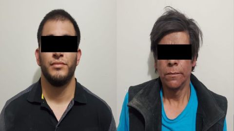 Steven "N" de 32 años, originario de California en Estados Unidos y Carlos "N" de 45 años, de Nayarit acusados de matar por encargo.