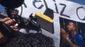 Familiares de Octavio Ocaña participan en marcha para exigir justicia.