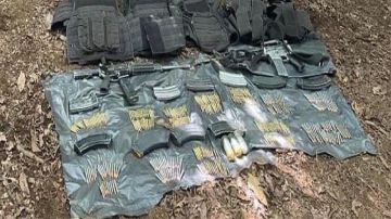 Fotos: Narcocampamento del CJNG es destruido; sicarios abandonaron municiones y armas para escapar