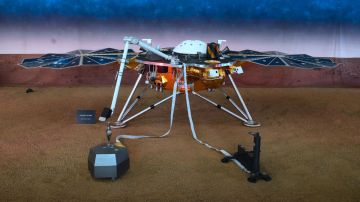 La misión Insight Mars despegó de la Tierra en 2018.