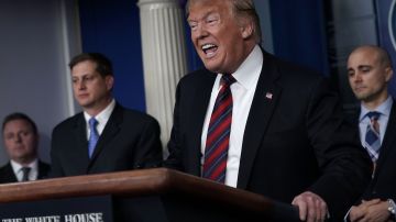 El expresidente Trump aumentó los acuerdos estatales para colaborar con ICE.