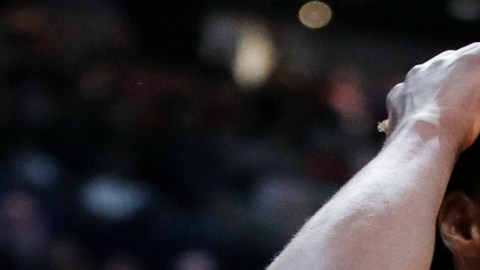 Bronny, hijo de LeBron James.