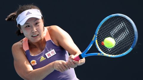 La tenista china Peng Shuai aún no han podido localizarla.