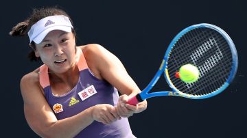 La tenista china Peng Shuai aún no han podido localizarla.
