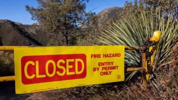 Los vientos y la poca humedad en el sur de California podrían provocar incendios forestales.