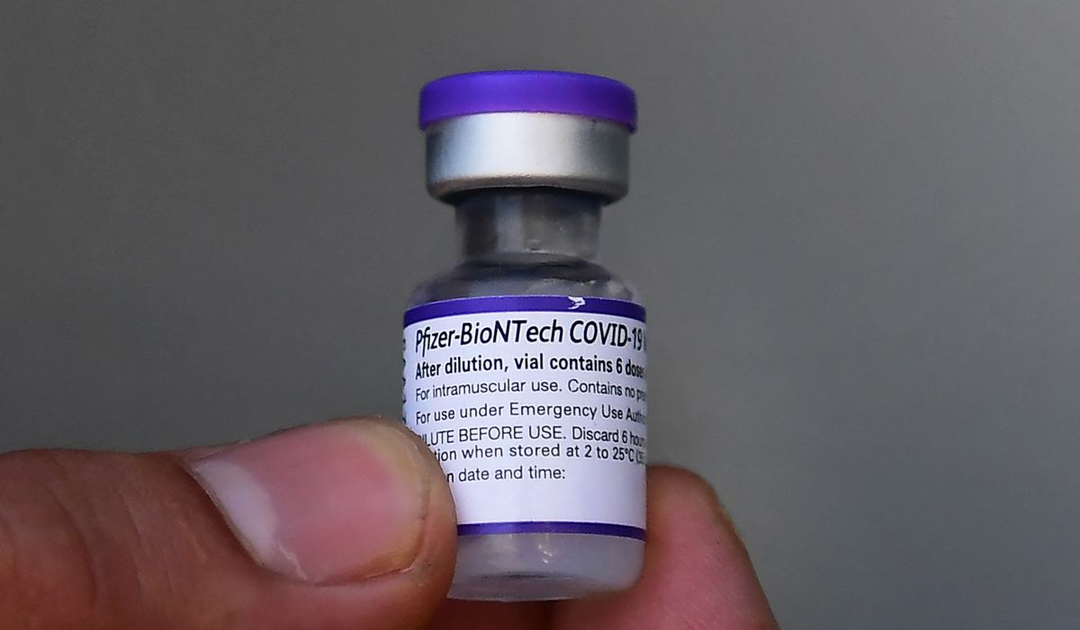 La vacuna de Pfizer/BioNTech contra el covid-19.