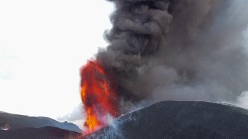 Durante los últimos días la actividad volcánica ha disminuido de manera notable.
