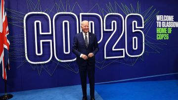 Joe Biden en COP26