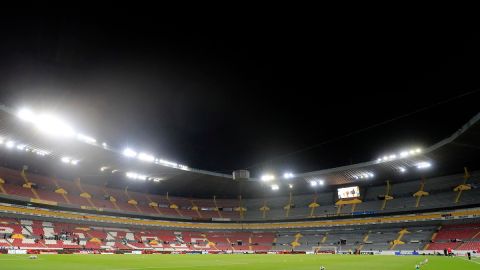 El Estadio Jalisco ya tiene todo listo para recibir el 90% de aforo permitido.