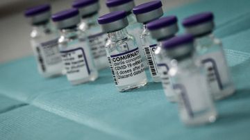 La vacuna de Pfizer y BioNTech contra el covid-19.