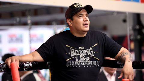 Eddy Reynoso declaró luego del jocoso pleito entre Mayweather y Chávez.
