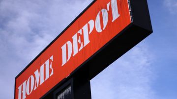 ALEXANDRIA, VIRGINIA - AUGUST 17: A Home Depot sign stands outside a store on August 17, 2021 in Alexandria, Virginia. Shares of Home Depot dropped more than 4% on Tuesday despite its quarterly profits surpassed analysts expectations. (Photo by Alex Wong/Getty Images)