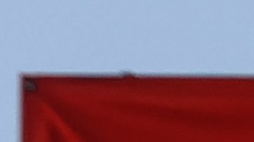 Aeronave es captada a su llegada al Aeropuerto Internacional de Los Ángeles.