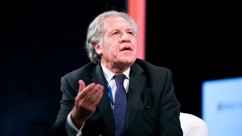 Luis Almagro, secretario de la Organización de Estados Americanos (OEA).