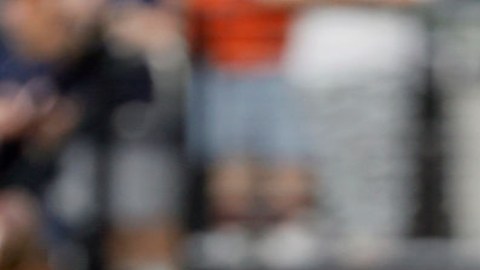 Jon Gruden en un partido con Las Vegas Raiders.