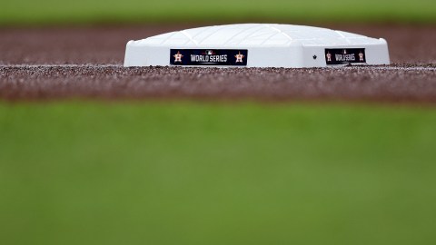 La almohadilla fue utilizada en la Serie Mundial del 2019.