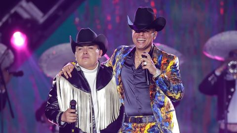 Eduin Caz, vocalista de Grupo Firme | Manuel Velasquez/Getty Images for Estrella Media.