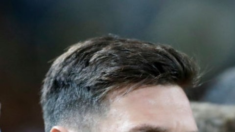 Messi es capitán y figura de Argentina.