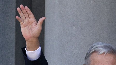 Kamala Harris recibe en la Casa Blanca a AMLO.