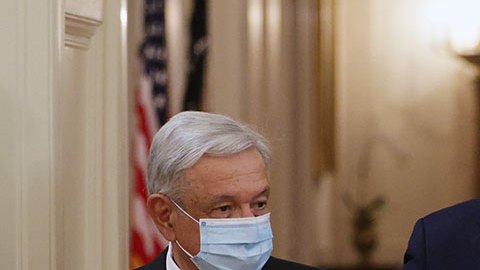 AMLO se reunió en la Casa Blanca con Joe Biden y Justin Trudeau