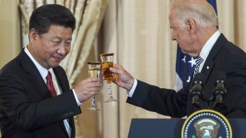 Un encuentro entre Xi Jinping y el entonces vicepresidente Joe Biden.