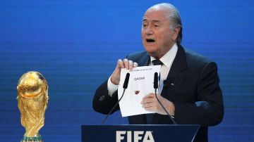 Joseph Blatter aseguró que  sin la ayuda de otros agentes Qatar nunca hubiese sido escogida.